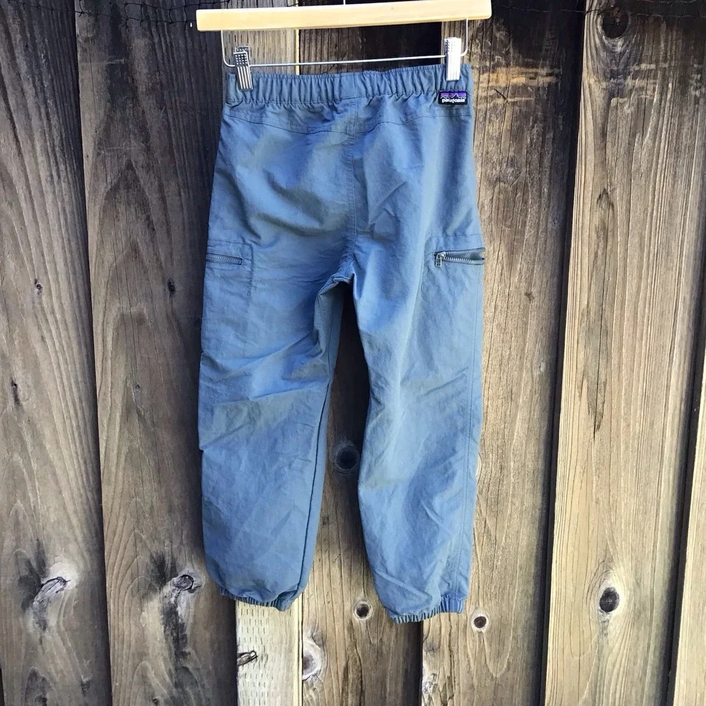 Patagonia Outdoor Everyday Pants Boys Medium 10 Blue Jogger Hiking